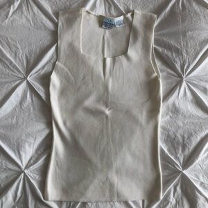 princess cruises square neck ribbed tank top